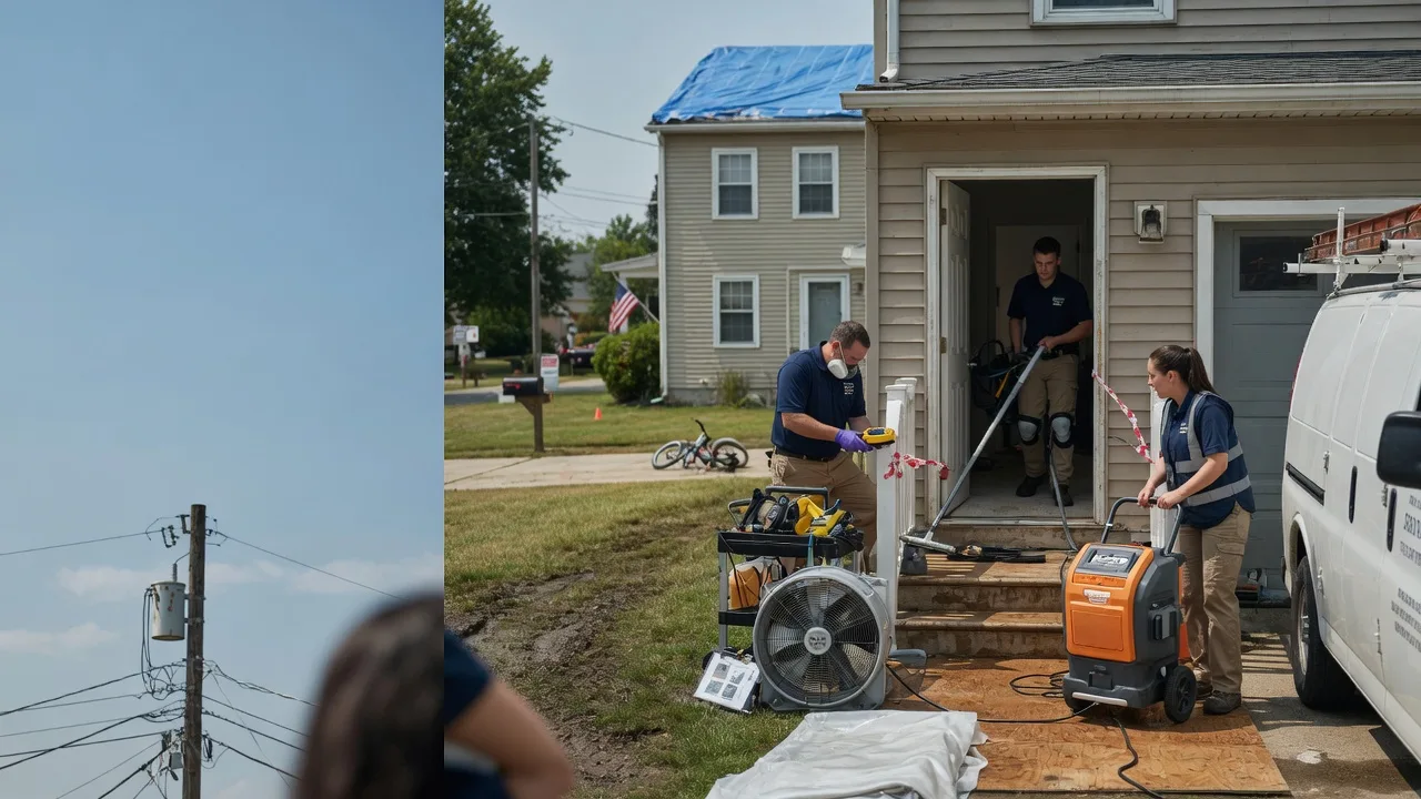 Water Damage Repair in Potterville, MI near me